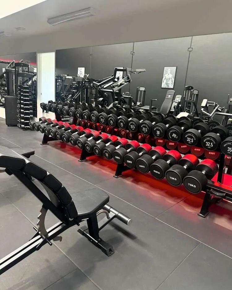 Dumbbell Zone — AMF HQ premium gym Tauranga