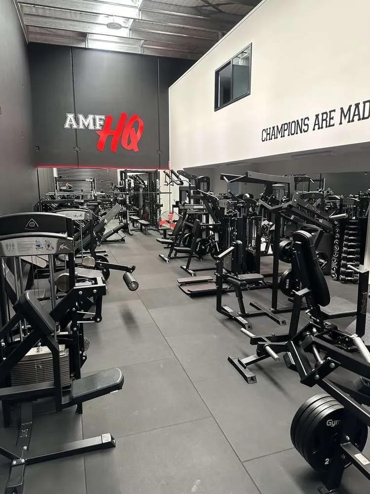 Training Floor — AMF HQ premium gym Tauranga